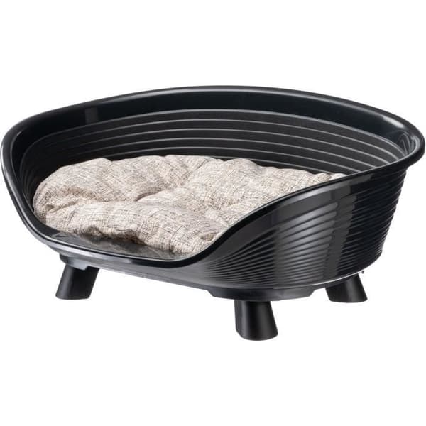 Kurv - FERPLAST - THRONE 4 - Med afslapningshynde - Sort