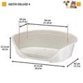 Pikkukuva 2 / 5: SIESTA DELUXE Koko 4 - 61,5 * 45 * 21,5 cm - Tummanharmaa - FERPLAST