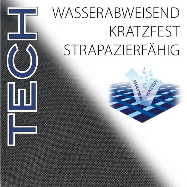 Patja - FERPLAST - TENDER TECH - 76 x 53 x 5 cm - Musta