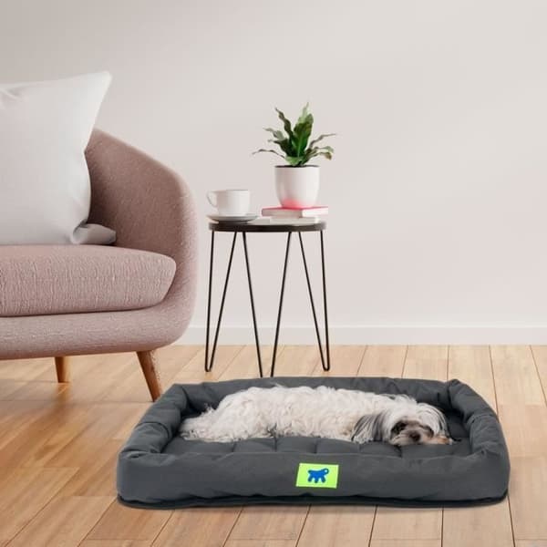 Koiran patja - FERPLAST - TENDER TECH - 61 x 46 x 5 cm - Musta - Irrotettava päällinen