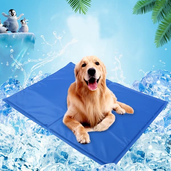 Lollanda Selvkølende Kølemåtte til Hunde og Katte, Hundetæppe, Kølepude - 30x40 til 50x90 cm