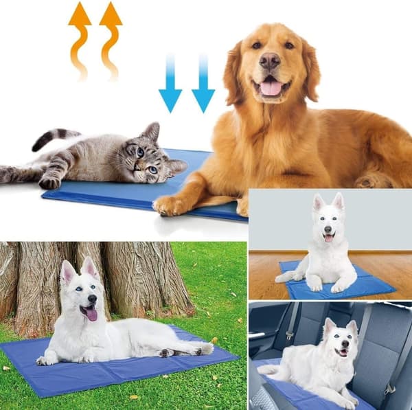 Moorle Självkylande Kylmatta, Kylmatta för Hund & Katt, Hundmatta, Kyldyna som svalkar-Bekväm och andningsbar