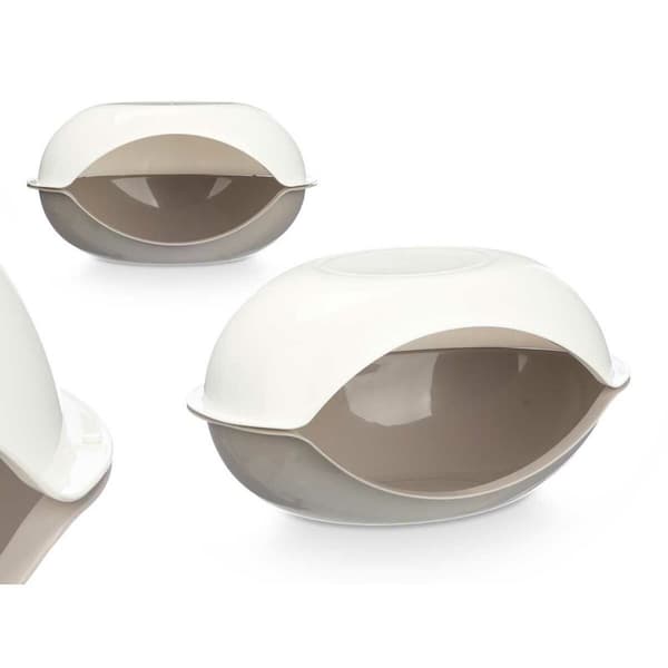 Hundeseng Mascow ARDNT-10 Hvid Grå Plastik 58 x 32 x 37 cm 6 enheder