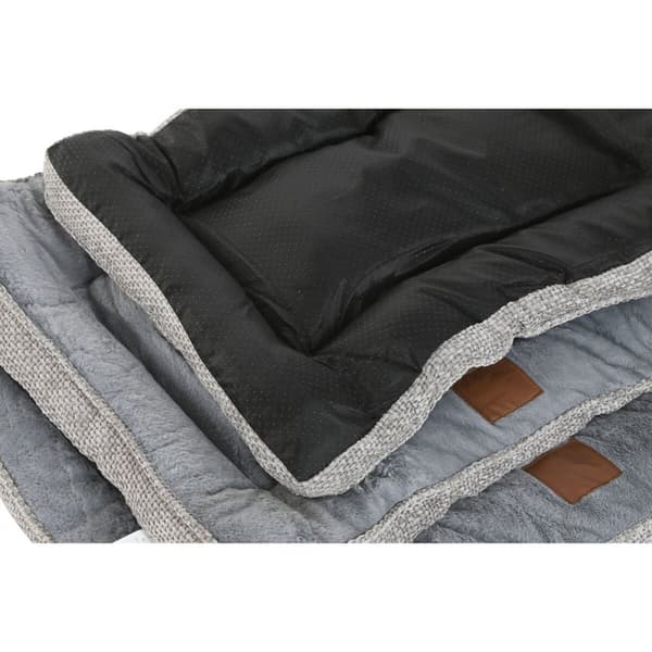 Hundeseng Home ESPRIT Blå Grå Lysegrp 85 X 70 X 8 CM 2 enheter