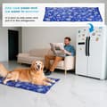 Miniatyrbild 3 av 6: Kylmatta för Djur, Vattenfylld Hund- och Kattmatta, Kylsäng för Husdjur