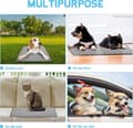 Miniatyrbild 9 av 9: Lollanda  Kylmatta för Hund & Katt, Kylmatta för husdjur, Kyldyna som svalkar, kylmatta för katt och små hundar – Självkylande, Blå/Grå