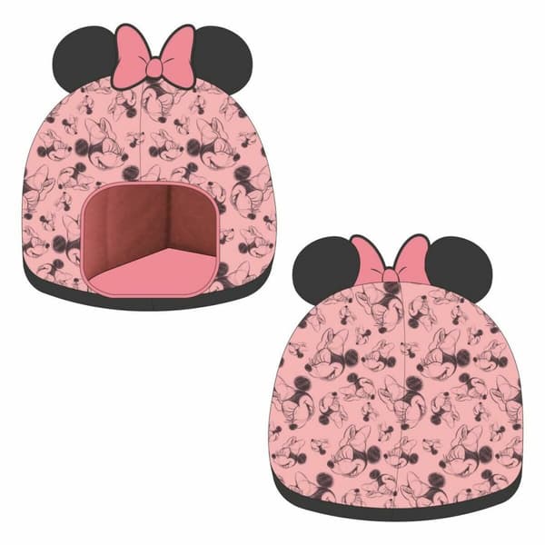 Hundsäng Minnie Mouse Svart