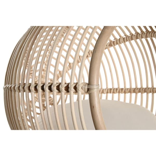 Säng för husdjur DKD Home Decor 55 x 50 x 55 cm Naturell Rattan