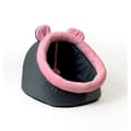 Miniatyrbillede 2 af 2: Hundeseng GO GIFT Pink Grafit 40 x 4 x 45 cm
