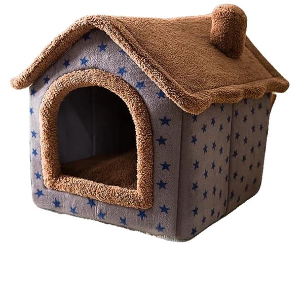 Pet Hus, Indelukket Indendørs Design, Blød Pude,S, Kaffehus