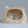 Miniatyrbillede 2 af 2: Katte rede, håndvævet, semi-lukket,Indonesisk Vinstok, og hunde inden for 25kg