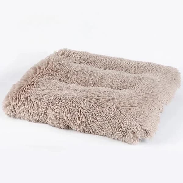 Petmadras, blødt materiale, skridsikker design,L-109x72cm, Champagne