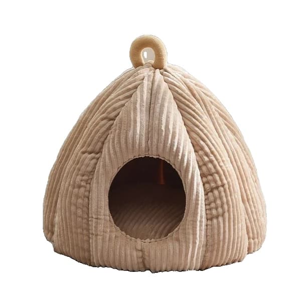 Katthem & Kondos, Mysig Design, Lätt att Rengöra,L50xB50xH40CM, 2021-Beige