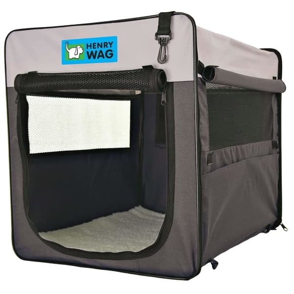 Henry Wag Folding Fabric Travel Dog Crate