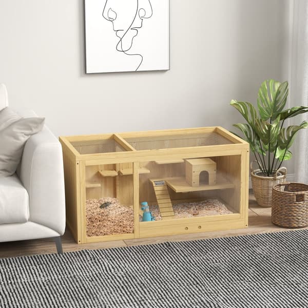 Hamsterbur, 100 cm, Natur