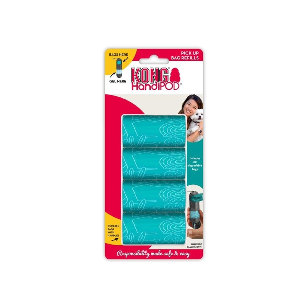 KONG Handipod Mini Pick Up Bag Refills (Pack Of 4)