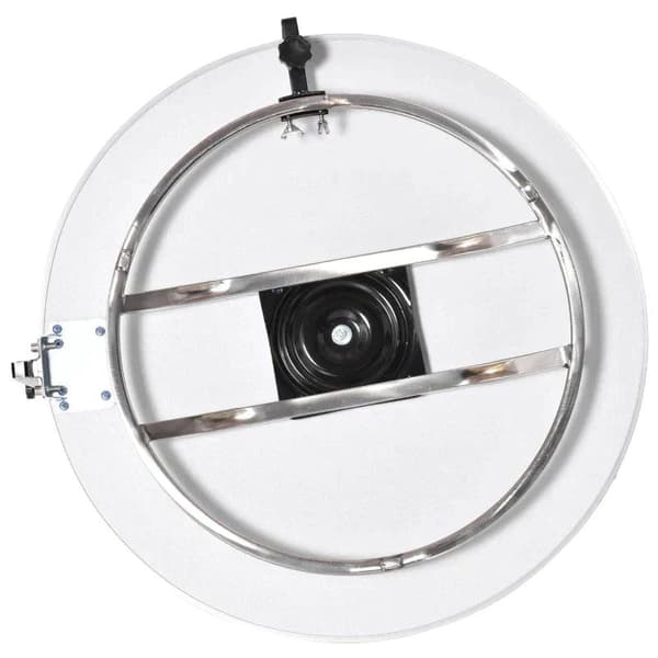 Rootz Hundeplejebord - Kæledyrsplejebord - Roterende tørrebord med justerbar arm - Skridsikkert bord - Toplåsesystem - Aluminium - Sikkerhedssnor - Ø6