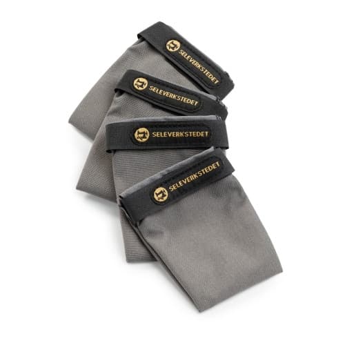 Endurance Grey Dog Shoes 4-pack Grå