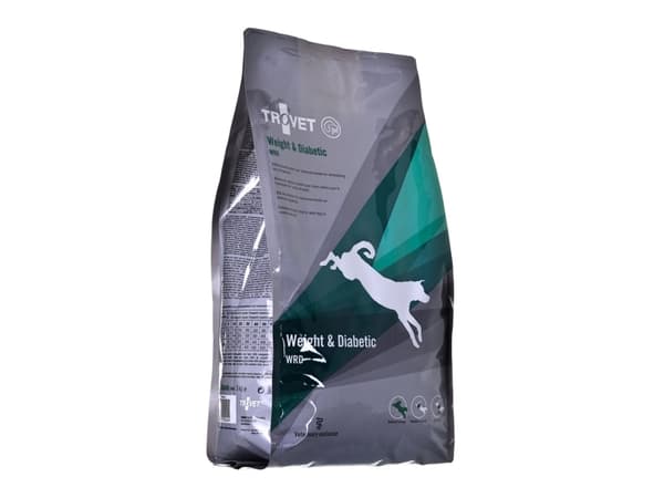 TROVET Weight &amp; Diabetic WRD with chicken - koiran kuivaruoka - 3kg