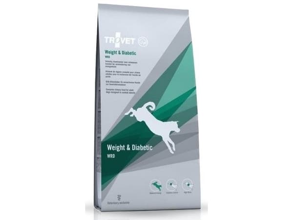 TROVET Weight &amp; Diabetic WRD with chicken - koiran kuivaruoka - 3kg