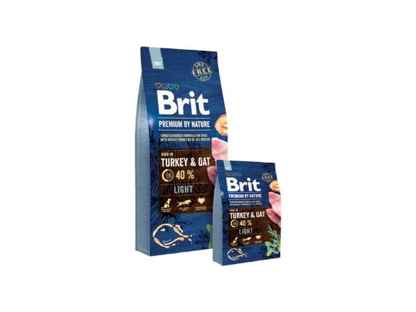 Brit Premium by Nature Light, Universal, Äpple, Kyckling, Majs, Kalkon, 3 kg