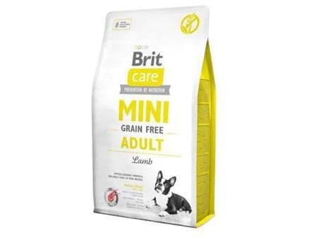 Brit Care Mini Grain Free Adult, Adult, Mini (5 - 10kg), Lamm, 2 kg