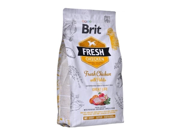 Brit 8595602530748, Adult (animal), Kylling, 2,5 kg