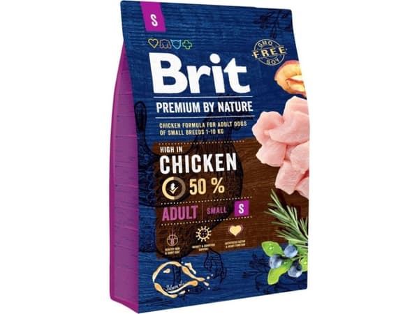 Brit 8595602526284, Adult, Kyckling, 1 kg