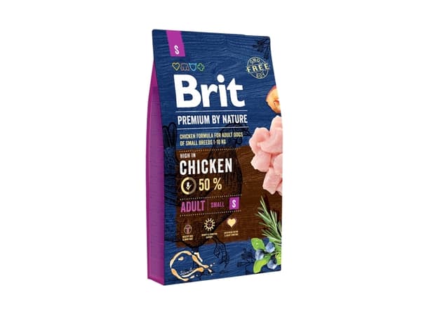 Brit 8595602526284, Adult, Kyckling, 1 kg
