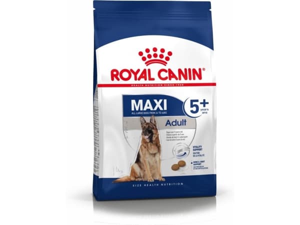 Royal Canin Maxi Adult 5+, Voksen, Maxi (26 - 44 kg), Fjærfe, Ris, 15 kg