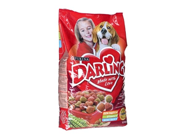 Purina Darling, Voksen, Alle hunderaser, Storfekjøtt, Grønnsaker, 10 kg