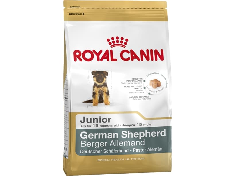 Royal Canin German Shepherd Junior, Valp, Höns, Ris, Grönsaker, 12 kg, Schäfer, Maxi (26 - 44 kg), Vitamin A,Vitamin B1,Vitamin B12,Vitamin B2,Vitami