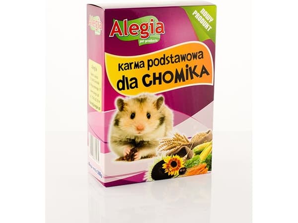 Alegia Täysravinto hamstereille 500g