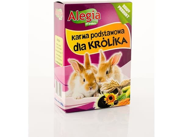 Alegia Basic, fullfôr for kaniner 1 kg