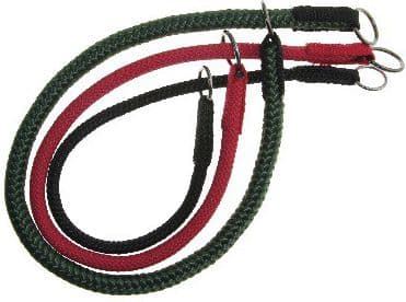 Dino Single Collar with a string 10mm/50cm Black