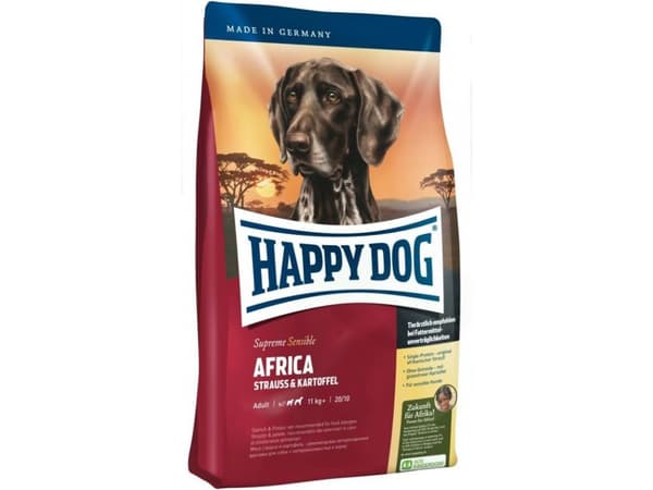 Happy Dog Africa, Adult (animal), Äpple, Grönsaker, 12,5 kg
