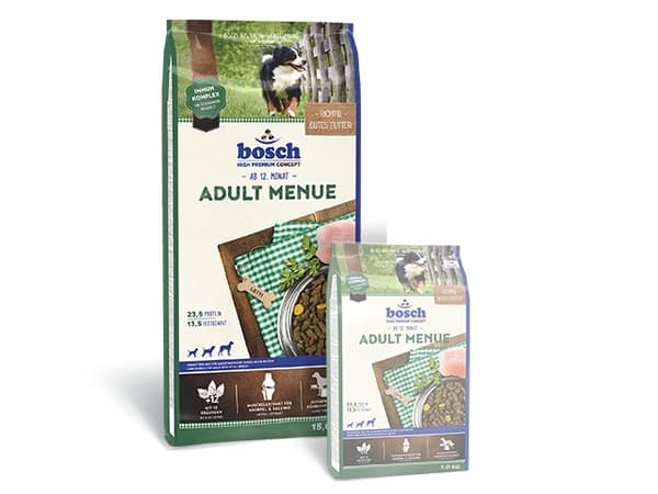 BOSCH Adult Menue - tørfoder til hunde - 15 kg