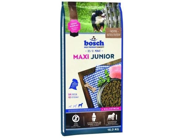 Bosch MAXI JUNIOR 15 kg Hundehvalp Fjerkræ