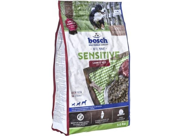 Bosch 5219003 tørfoder til hund Voksen Lam, Ris 3 kg