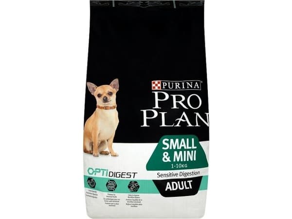 Purina Small & Mini Adult Sensitive Skin, Voksen, Mini (5 - 10kg), Laks, 700 g