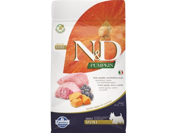 Farmina Pet Foods 800g N&d Small Dynia Adult jagnięcina+jagoda