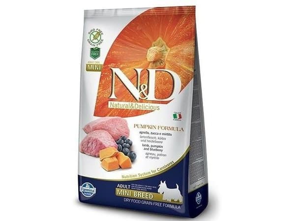 Farmina Pet Foods 800g N&d Small Dynia Adult jagnięcina+jagoda