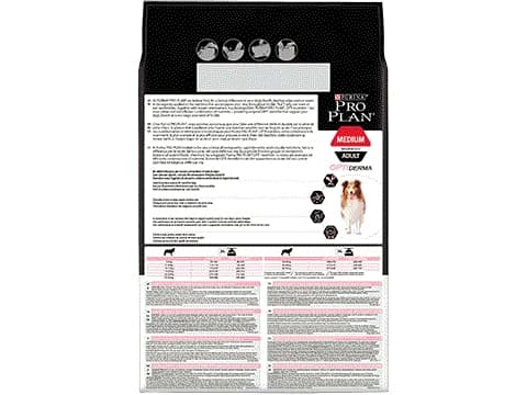 Purina Medium Adult Sensitive Skin, Vuxen, Jätte (> 45kg), Lax, 14 kg