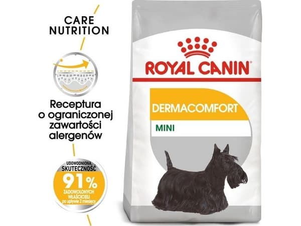 Royal Canin Mini Dermacomfort 1kg, Voksen, Grønnsaker, 1 kg