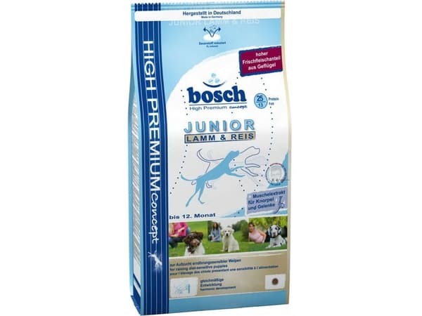 Bosch 15030 Junior til hvalpe Lam&amp;Rice 3kg