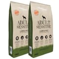 Miniatyrbild 1 av 10: vidaXL Premium Hundmat torr Adult Sensitive Lamb & Rice 2 st 30 kg