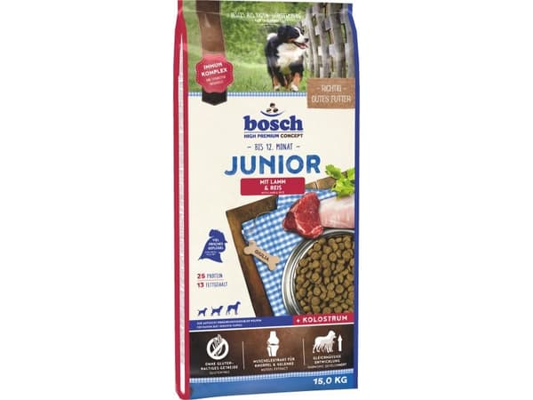 Bosch 52010015 kuivaruoka koiralle Puppy Lamb, Rice 15 kg