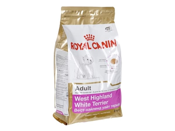 Royal Canin West Highland White Terrier Adult, Voksen, West Highland White Terrier, Mini (5 - 10kg), Mais, Fjærfe, 3 kg