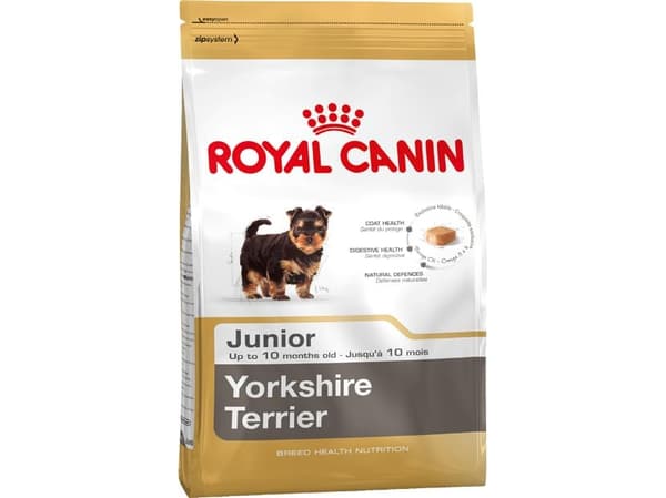 Royal Canin Yorkshire Terrier Junior, Valp, Yorkshire terrier, X-small (< 4kg), Fjærfe, Ris, 7,5 kg