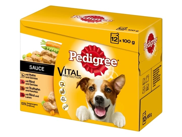 Pedigree 5900951262692 tørfoder til hund Voksen Bøf, Kylling, Lam, Kalkun, Grøntsag 1,2 kg